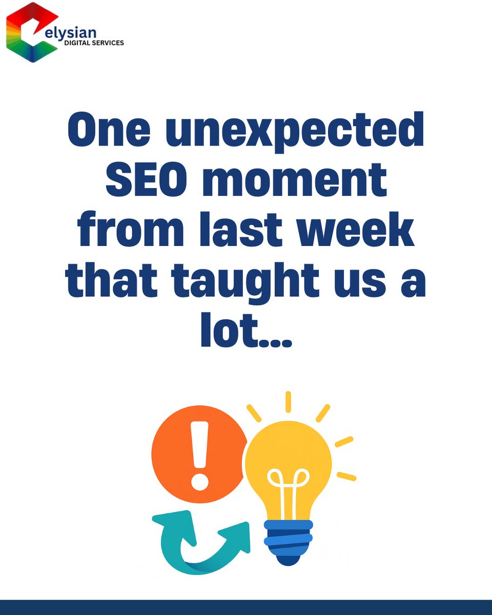 elysiandigitals's tweet image. One strange thing happened in SEO last week... and it changed everything for us - here&apos;s the full story. 
#AIOverview #Growth #Business #WONDERING