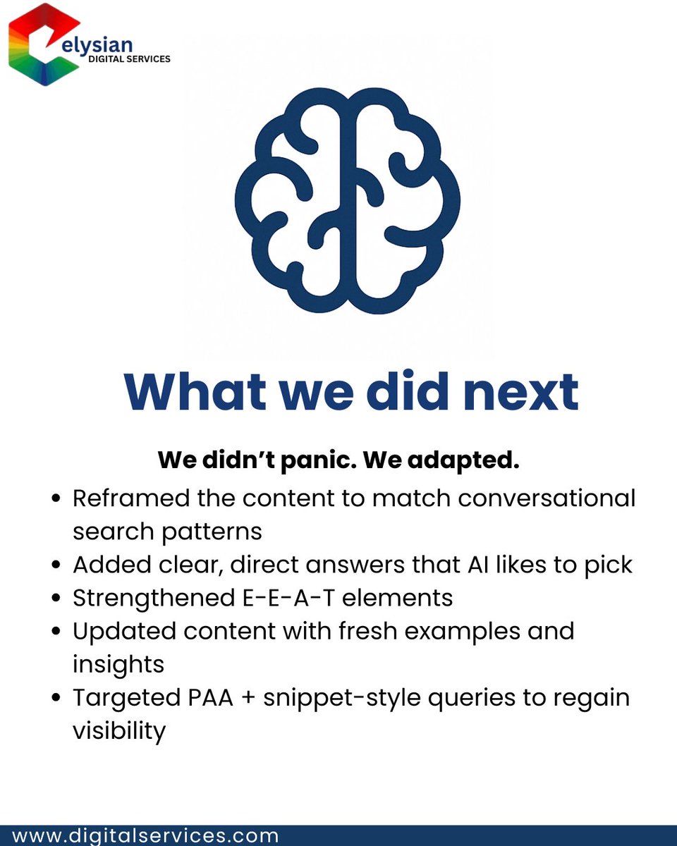 elysiandigitals's tweet image. One strange thing happened in SEO last week... and it changed everything for us - here&apos;s the full story. 
#AIOverview #Growth #Business #WONDERING