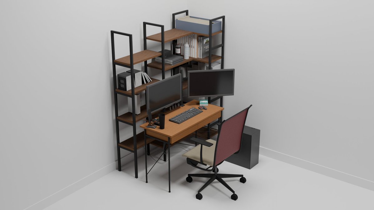 NovaNull1's tweet image. PC環境、デスク周り
#blender #3DCG #modeling #b3d
