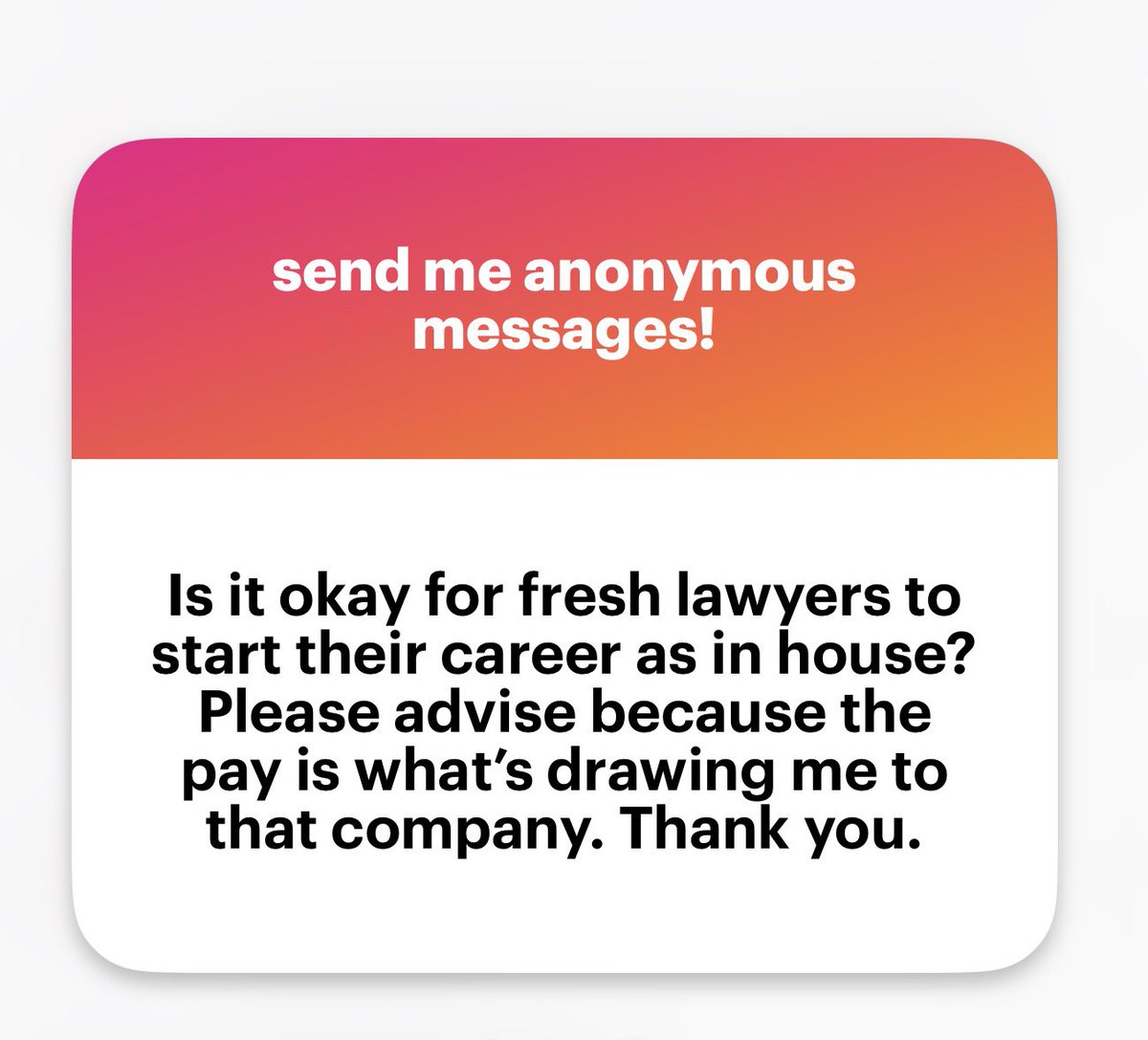 SirJarus's tweet image. I’m not a lawyer. But I’m inclined to saying you should take the new job.