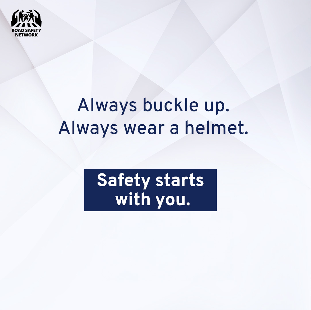 RoadSafetyNetwk's tweet image. Think a short ride is “safe enough” to skip your helmet or seatbelt? Think again. 

#MoRTH 2023 reports: 54,568 deaths due to not wearing helmets and 16,025 deaths due to not wearing seatbelts​. #Safety is non-negotiable.​
​
#MondayMythBuster #RSNVoices