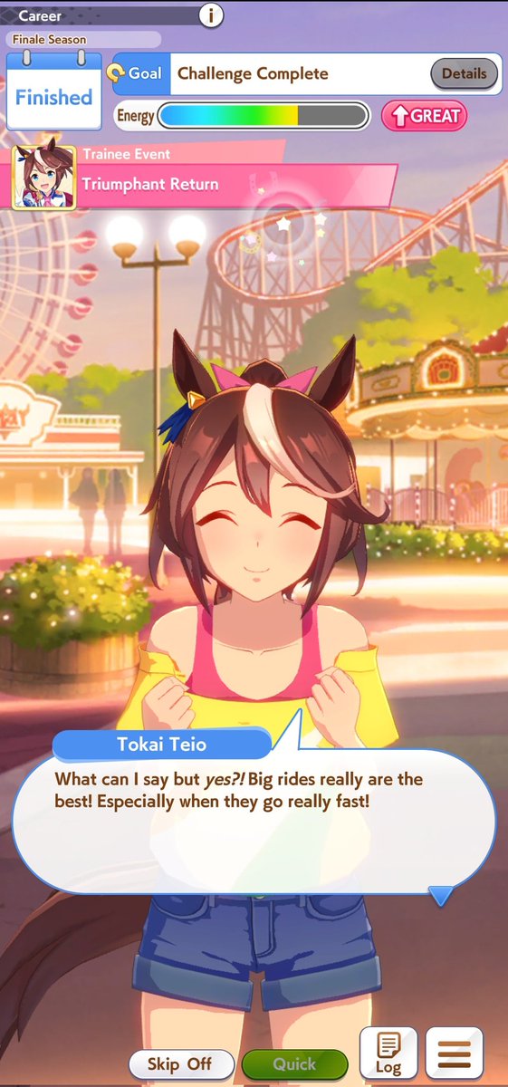 Kindest96's tweet photo. Teio likes it BIG and FAST. https://t.co/AhO3PF1upG