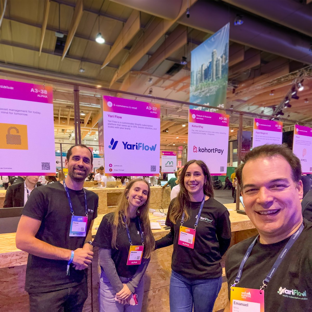 TheYariFlow's tweet image. Back from Lisbon with full hearts. 💙 

The best part? Connecting with founders, partners, and builders who share our vision for the future! 🤝🌍 

Thank you for making @WebSummit  unforgettable! 🎉
@yarilabs  
#WebSummit #Ecommerce #Shopify #Subscriptions #SaaS #TechInnovation