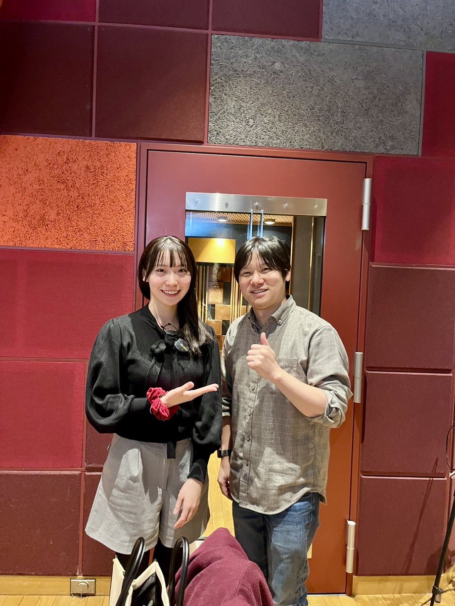 サウンドプロデュースしている案件のストリングスDBでした。舟久保さんチームにお願いして人を集めていただきました！

同郷のヴァイオリニストの木村元美さん、彼女が中学生のときから知っているのですが初めてレコーディングでご一緒できてとても嬉しかったです！
