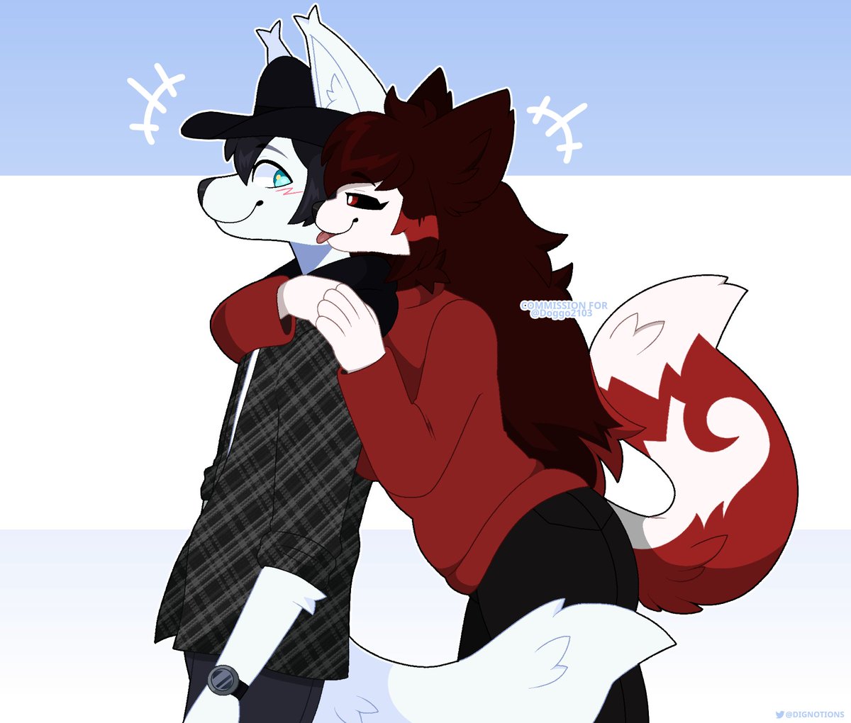 I had a lot of fun working with these two!