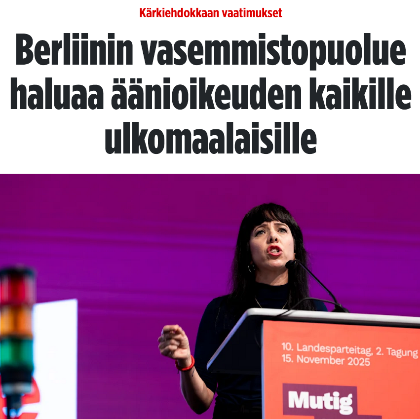DEuutiset's tweet image. Lisää maahanmuuttoa - lisää valtaa

#vasemmisto #sdp