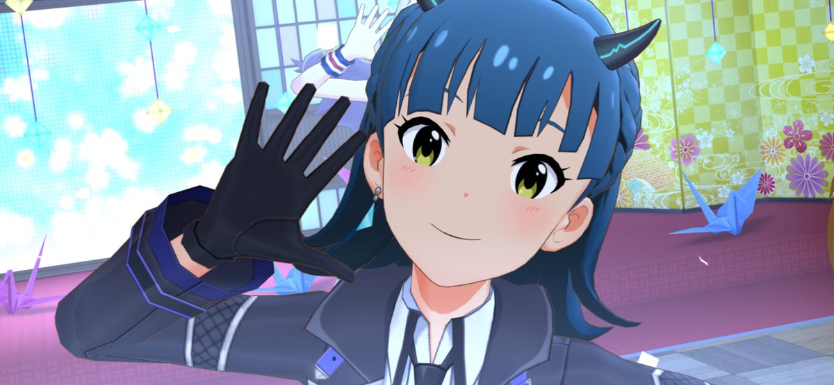 ミリシタスクショ夜の1枚 #七尾百合子に恋する1枚