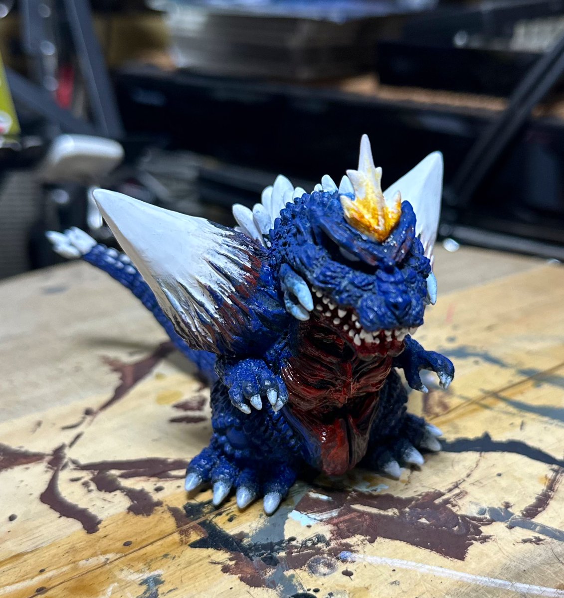 全てのパーツを装った スペゴジ 後は 仕上げにかかる👀 ムズイ🤣