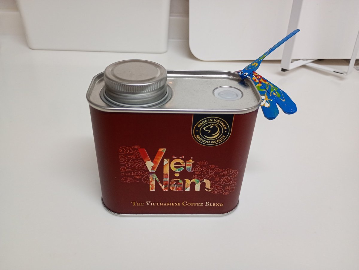 ベトナム🇻🇳のお土産貰った。ジャコウネコのアレの珈琲豆がブレンド