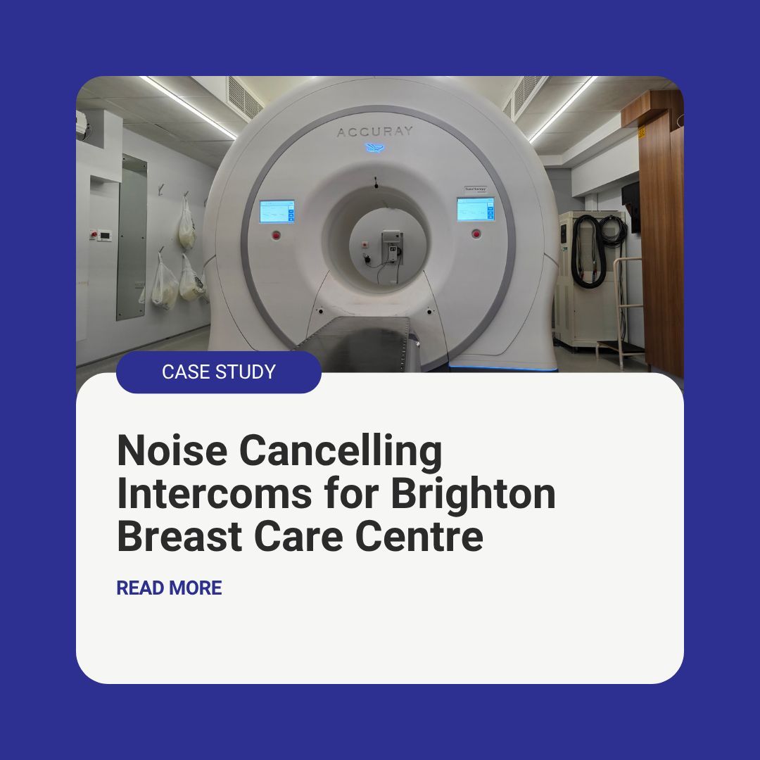 bhi_ltd's tweet image. Read our case study on how we helped Brighton Breast Care Centre improve communication during noisy radiotherapy treatments. By installing our noise-cancelling intercom system, we enabled clearer nurse-to-patient dialogue. 

Read the full story here: bhi-ltd.com/blog/160-case-…