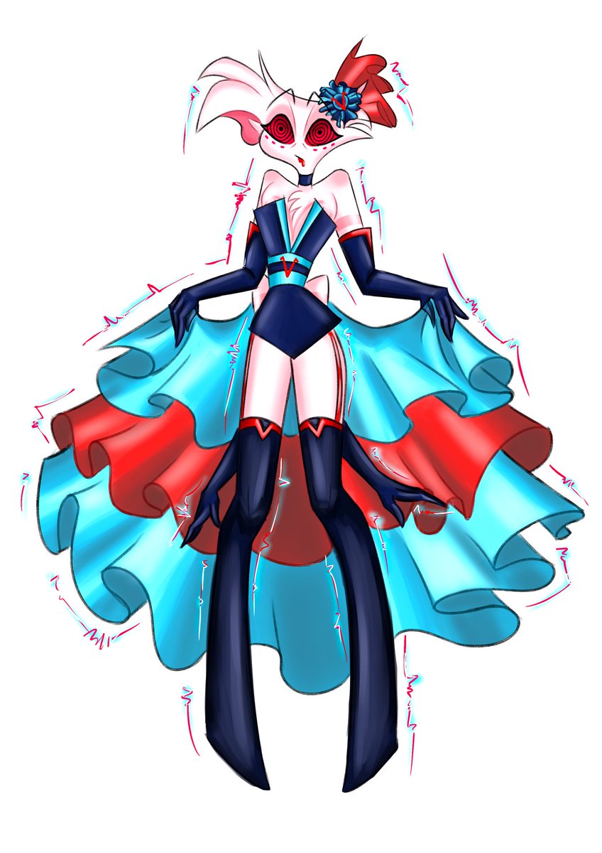 moonlight9722's tweet photo. My version of this dress ✨️

#art #digitalart #hazbinhotel #angeldustfanart #angeldusthazbinhotel #angeldust #fanart #artist #artistsontwitter #artistonx https://t.co/WJWo93P84t
