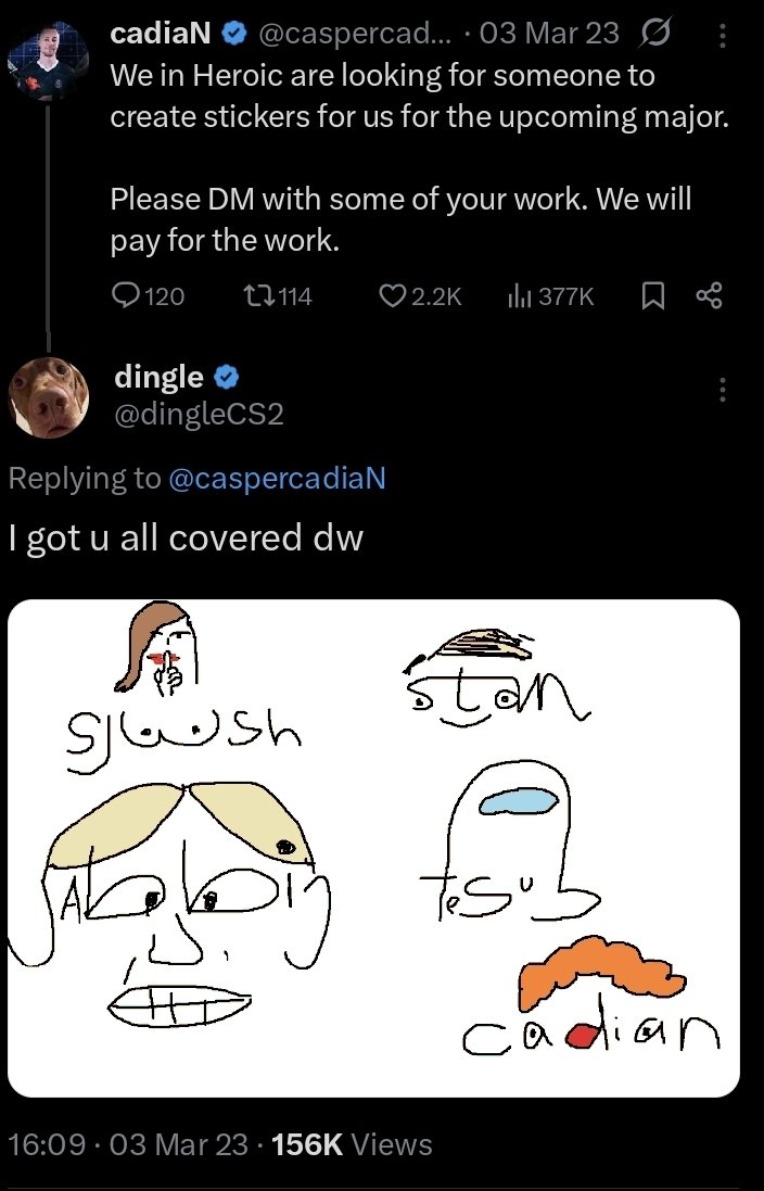 dingleCS2's tweet image. maybe not my most popular artwork, but it is where it all started