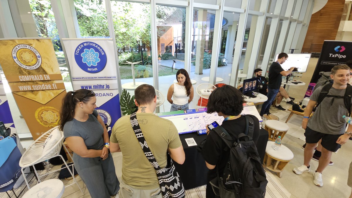 CTimelines_io's tweet photo. The CTimelines stand at the Cardano Summit in BsAs was a huge success 💙

 We’re thrilled by the incredible public turnout and the genuine interest in learning and diving deeper into Cardano’s history. https://t.co/cdhHrmpn8V