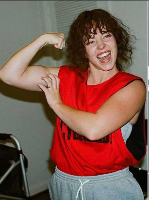 TheDevil4Donald's tweet photo. @RickyDoggin You could just stop at "she has big boobs". But hey, I bet you're going to love her in her new biopic about the lesbian boxer, Christy Martin. That should give you all the feels. https://t.co/UIsDfPGUPi