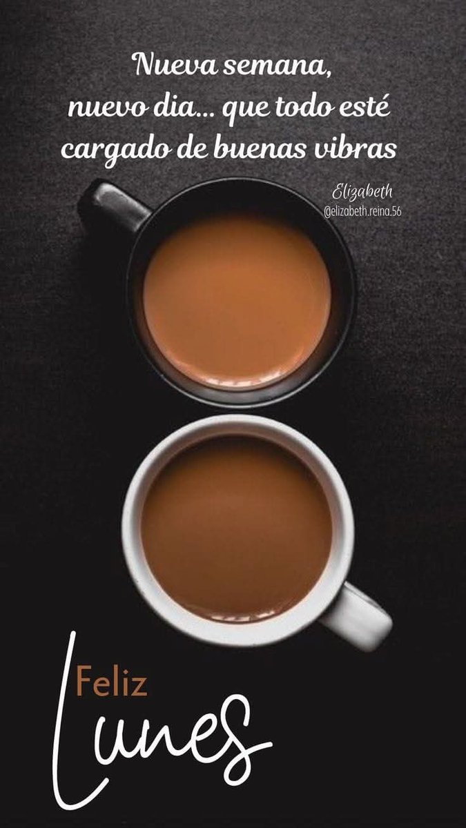 Buenos días mis amigos. Feliz inicio de semana