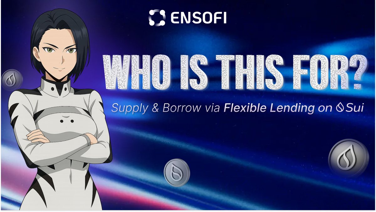 0xchaindevs's tweet image. Don&apos;t sleep on this update: EnsoFi&apos;s Galxe Quest for the Future of Lending on SUI is LIVE!  Team up with @AftermathFi
 &amp;amp; @FlowX_finance
 to snag $10,000 in $ENFI + $200 USDC rewards. Dive into the SUI ecosystem now—complete those quests! #EnsoFi #SUI @Ensofi_xyz
 @GalxeQuest