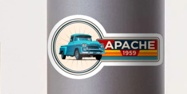 ed_crist's tweet image. Chevrolet Apache 1959 STICKER 👇Link in Comments
#MondayMotivation #ChevroletApache #ClassicCars #Chevy #Stickers #carsticker #50s #vintagesticker #retro_mode good monday