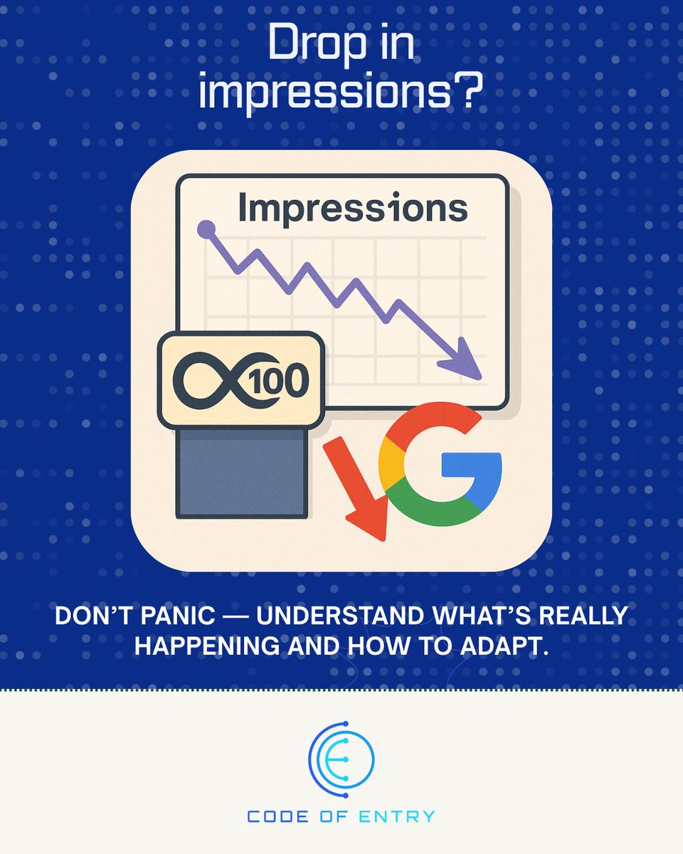 codeofentry's tweet image. Google made a significant change by removing the option to view 100 search results per page. This minor adjustment is causing major effects, including skewed rank tracking and confusing Search Console reports.