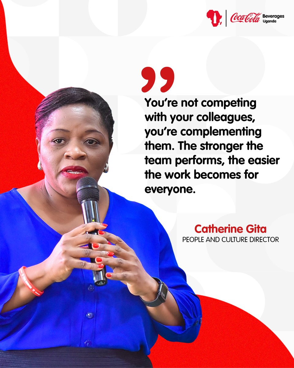 CocaColaBevUg's tweet image. Teamwork turns challenges into wins. When everyone brings their best, progress feels effortless and success is shared.

#MondayMotivation 
#RealMagic
#RefreshUG
#CCBU