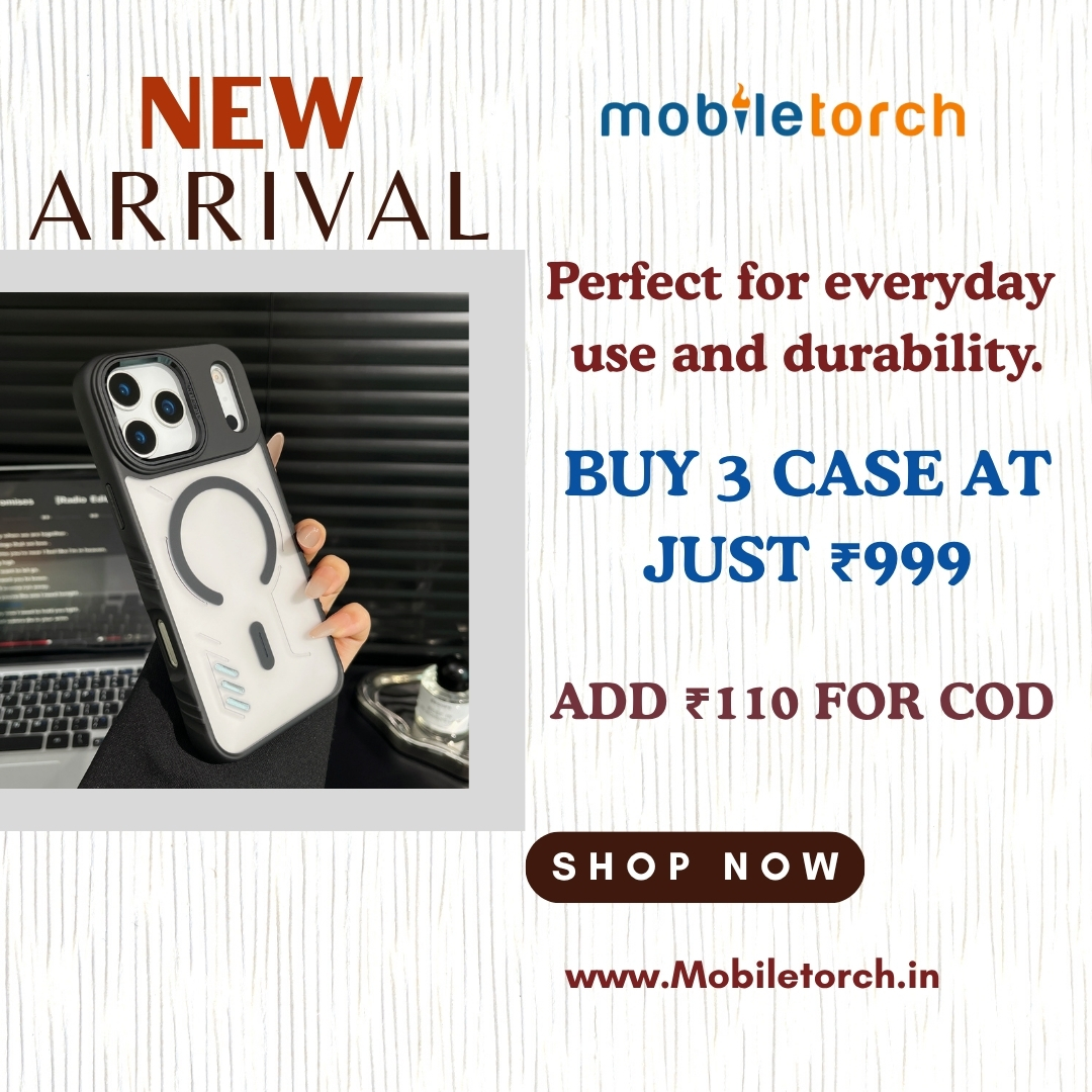 MobileTorch2222's tweet image. Level up your daily phone style with this clean and modern case 🤍📱
Built for durability, comfort, and a premium everyday feel.
Shop now and experience the MobileTorch quality!

#MobileTorch #PhoneCaseLovers #MinimalDesign #CaseSale #AffordableStyle #MobileAccessories