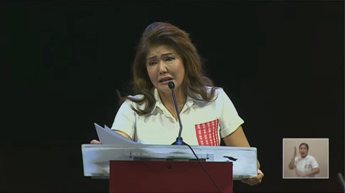 Imee accept the fact that you are not the Marcos destined to succeed  Ferdinand Marcos.