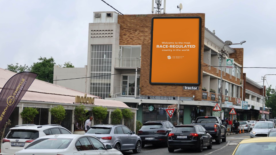 JacoKleynhans's tweet image. 38 billboards have been erected all over Johannesburg in the last 48 hours with the words: Welcome to the most race-regulated country in the world! We&apos;re ready to welcome the world at G20! Share this post and let the world know about SA&apos;s 145 racial laws! #G20SouthAfrica