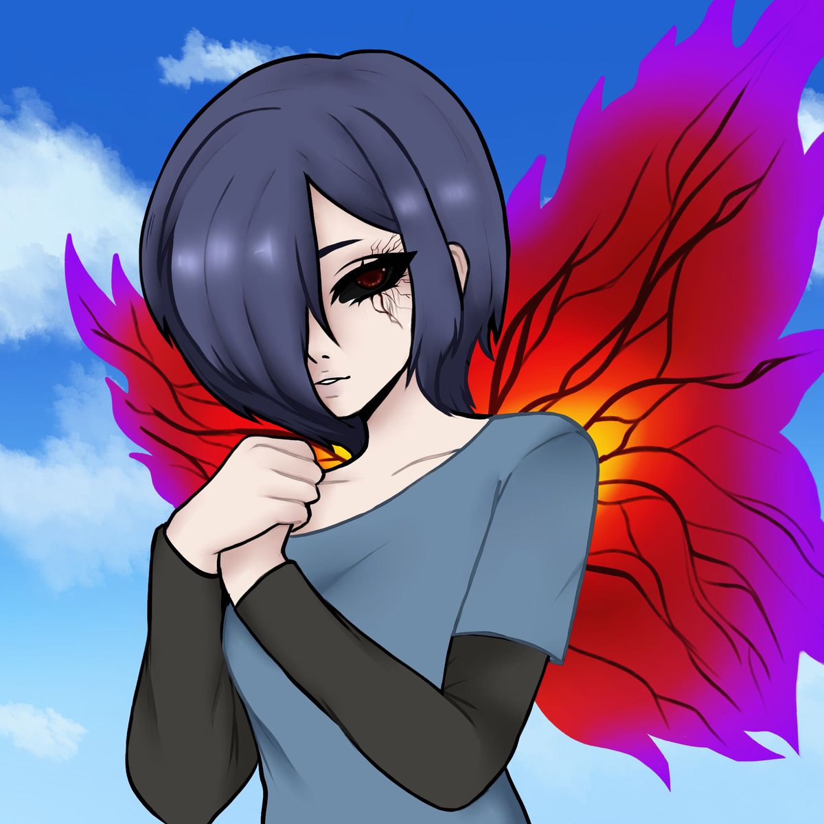 daokos_'s tweet image. Touka Kirishima, my beloved 

#procreateart #procreate #art #tokyoghoul #ToukaKirishima #animeart