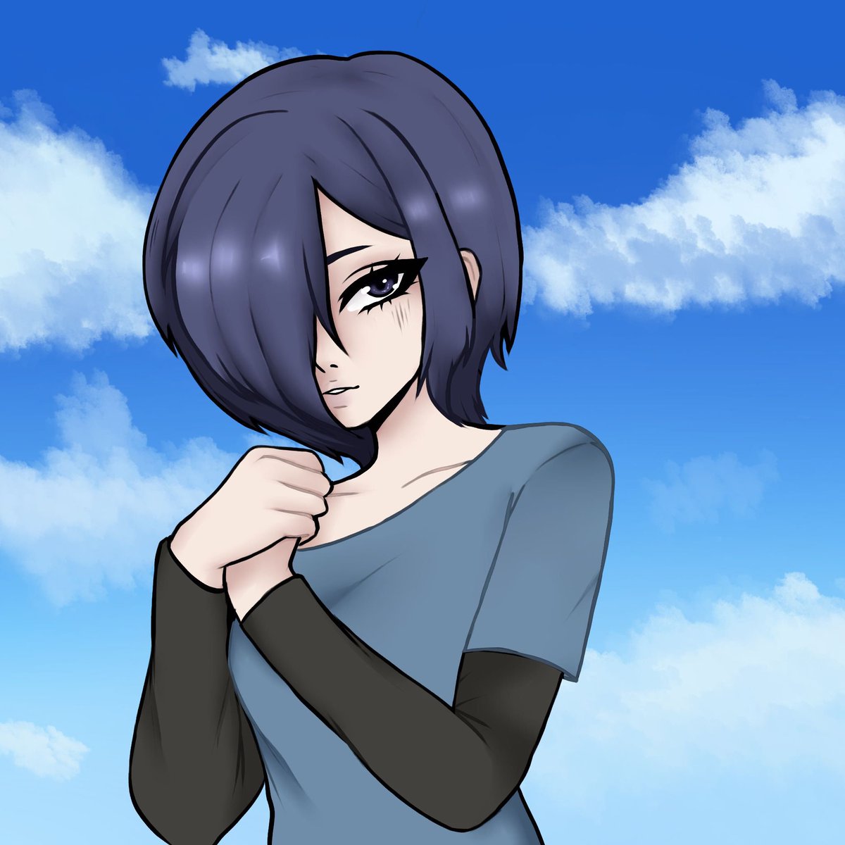 daokos_'s tweet image. Touka Kirishima, my beloved 

#procreateart #procreate #art #tokyoghoul #ToukaKirishima #animeart