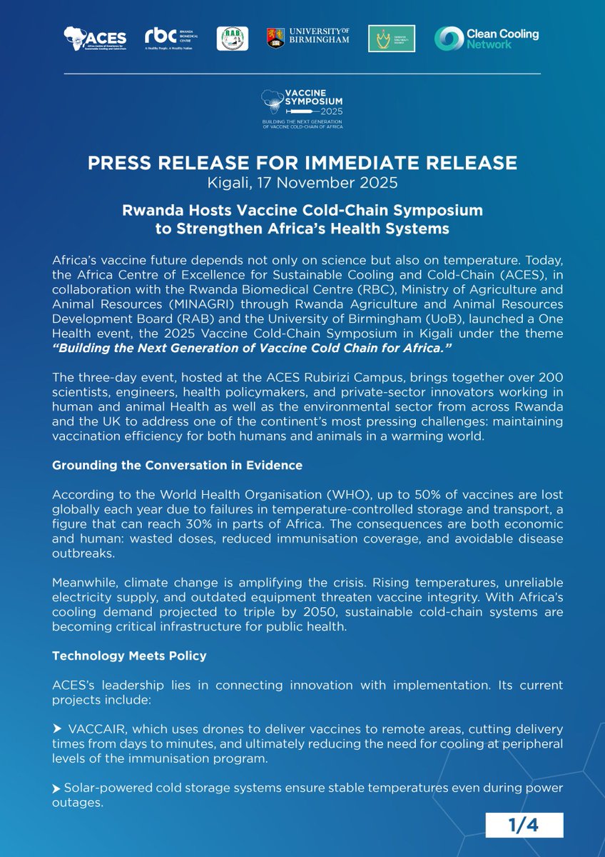 ACES-Centre for Excellence for Sustainable Cooling tweet media