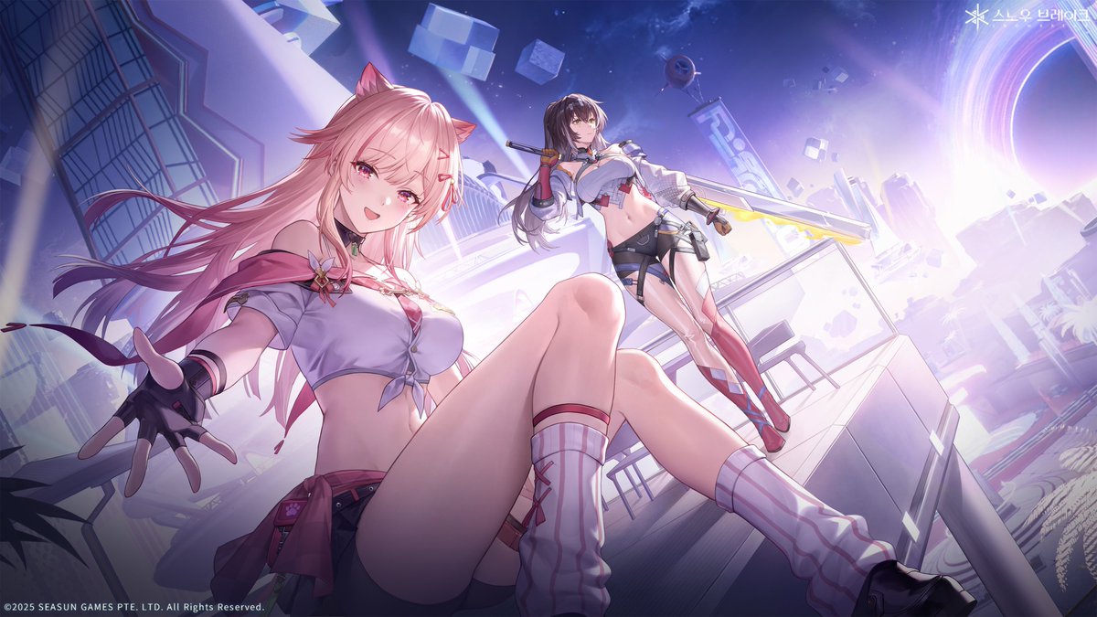 SnowbreakKR's tweet image. [월페이퍼 증정 - 하늘의 아름다운 꿈]

별빛과 광채가 심장의 박동에 맞춰 하늘 위에 로맨틱한 궤적을 그린다. 소녀들은 사랑하는 이의 손을 꼭 잡고, 사랑을 위해 하늘을 가로지른다.

Google Drive 링크: bit.ly/4r3vVQJ

📢디스코드: discord.gg/snowbreak
📢네이버 라운지:…