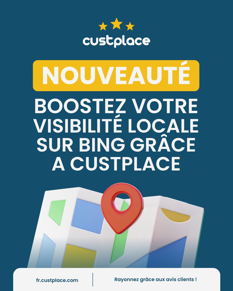 custplace's tweet image. 🚀 Bing Places : Nouvelle plateforme Microsoft !

Optimisez votre SEO local au-delà de Google ! Bing lance un outil de recommandation gratuit pour booster votre fiche. Ne manquez pas cette nouvelle source de CA !

Détails sur fr.custplace.com

#BingPlaces #SEOLocal