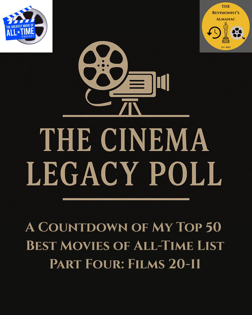 THE CINEMA LEGACY POLL

Over a five-part series, I’m counting down my own list of 50 movies and why I picked them. 

Check out part four, wherever you get your podcasts.

And follow <a href="/gmoatpodcast/">@gmoatpodcast</a> podcast so you can see the list in full as they reveal more movies every week.