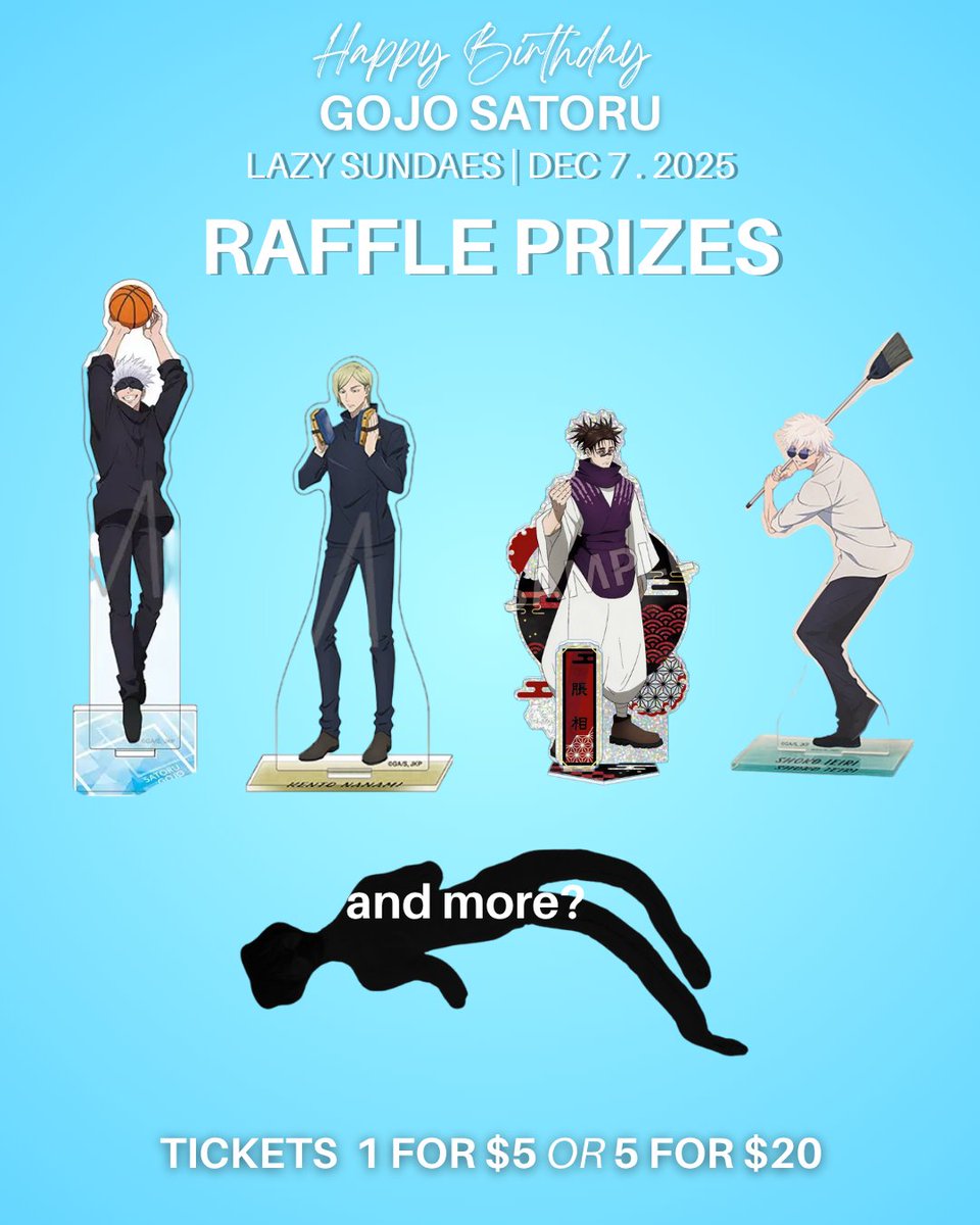 FANstageNYC's tweet image. Day 2 at Lazy Sundaes raffle prizes!!! Don&apos;t forget to RSVP by this Friday so you can claim your freebie at the event!
#jjk #cupsleeve