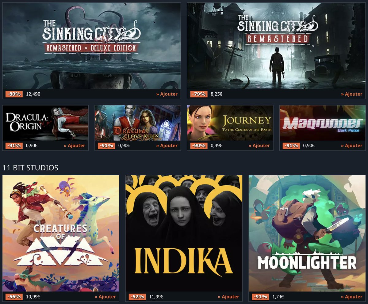 Les offres de la semaine sont en place, et ça n'est que le début ! On a un programme chargé au niveau des promos, vous êtes prévenus 👌 

📆 gplnk.com/games/offers