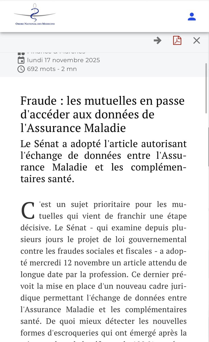 DrJeromeMarty's tweet image. Ils sont dingues????
Attaque sans précédent contre le secret médical .
Que cela soit clair :
Nous n’avons aucune confiance dans l’éthique des complémentaires santé. Sociétés commerciales dont les intérêts peuvent être tout autre que l’assurance maladie notamment dans le cadre…
