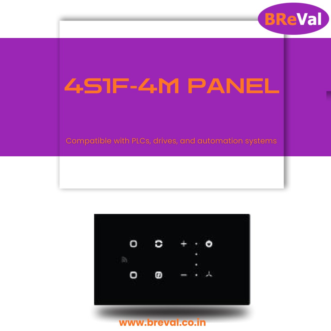 breval_co's tweet image. Reliable control. Instant fault alerts. Accurate monitoring.
The 4S1F-4M Panel keeps your operations running smoothly. ⚙️⚡
#Automation #ControlPanel #BreVal #IndustrialEngineering #ProcessControl
