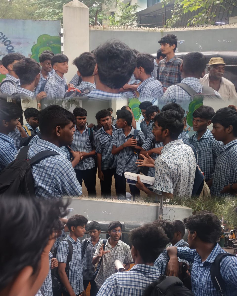 sficcdc's tweet image. இன்று (17/11/2025) சூளைமேடு அரசு  மேல்நிலைப் பள்ளியில் கிளை மாநாடு நடைபெற்றது. கிளை தலைவராக தோழர். கௌதம் மற்றும் கிளை செயலாளராக தோழர். கதிர் தேர்ந்தெடுக்கப்பட்டனர். 

இந்திய மாணவர் சங்கம் 
மத்திய சென்னை✊🚩