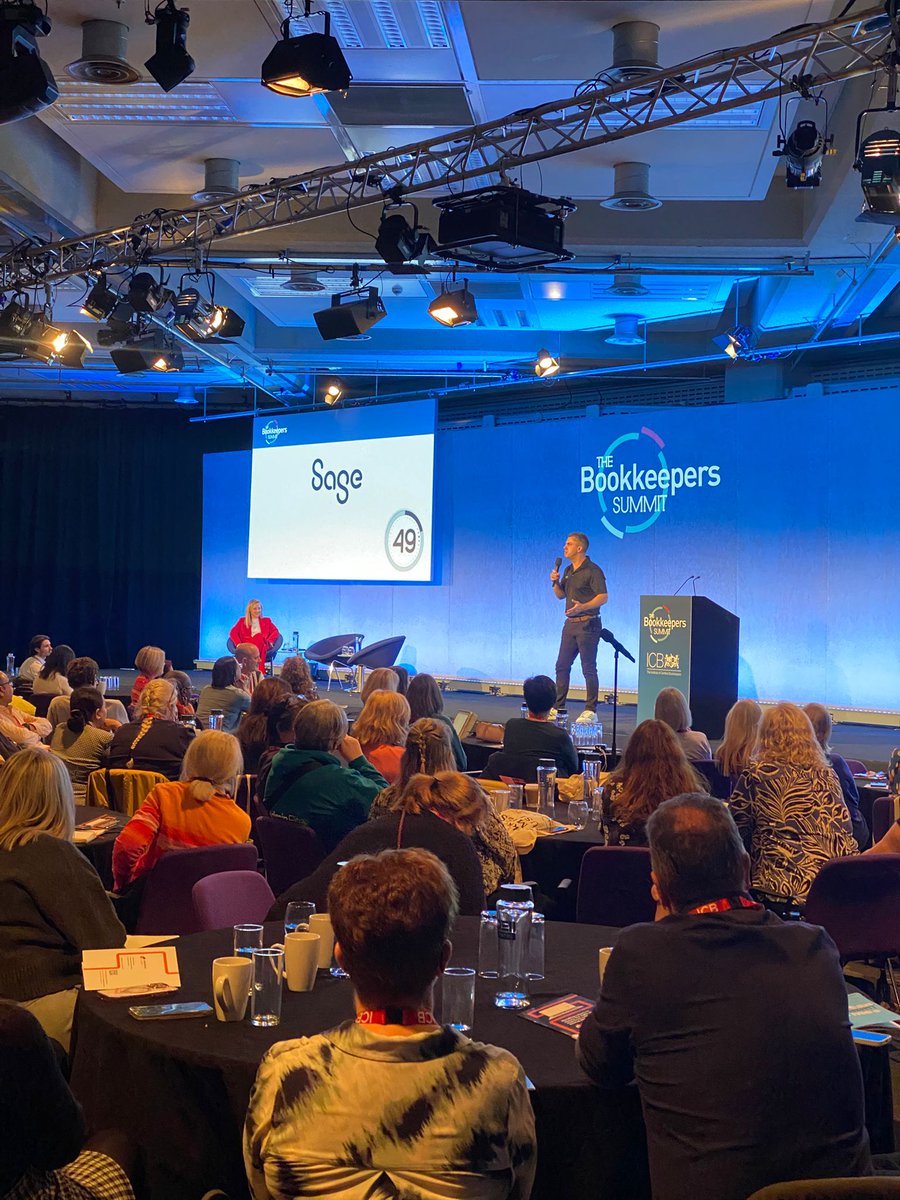 sageuk's tweet image. It&apos;s Global Bookkeeping Week and we&apos;re celebrating in style at the ICB Summit in London. If you&apos;re attending today come over and say hello to team Sage 👋

#GlobalBookkeepingWeek #BookkeepersSummit #LUCAAwards