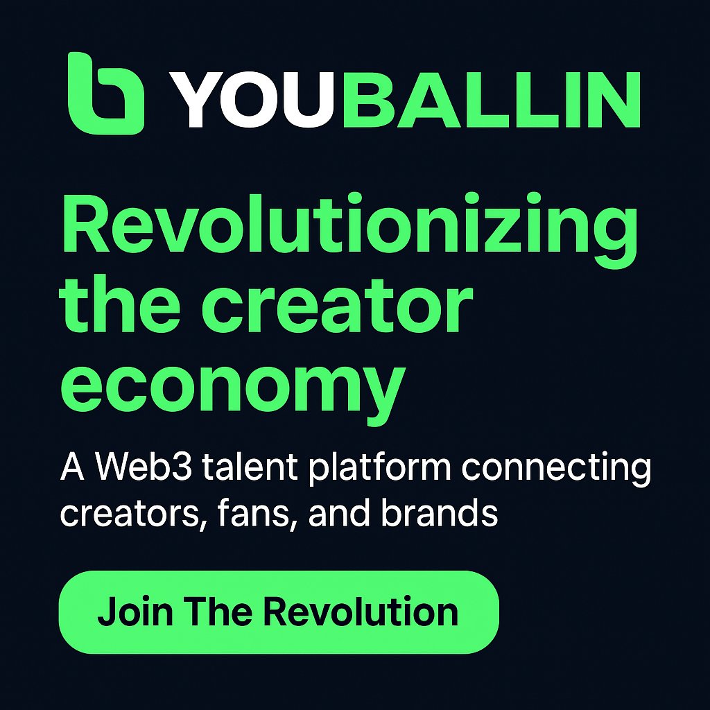 jayzinprospecs's tweet image. YouBallin is changing the game for creators, fans, and brands  and we’re just getting started. 

Have you ever wondered what REAL creator freedom feels like?

It starts here. #YouBallin 

A thread 🧵 👇