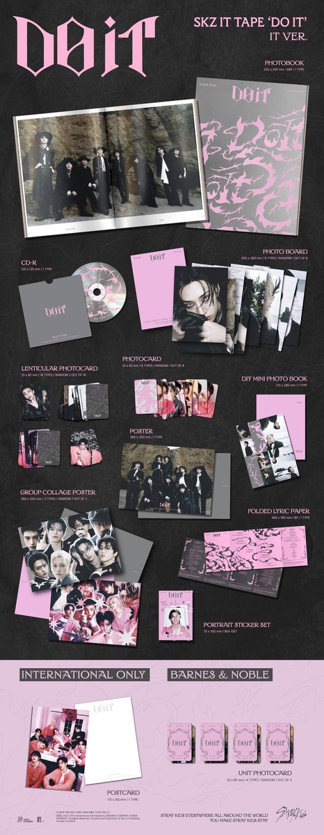 Barnes and Noble] Presenting the BN IT VER. exclusive photocards