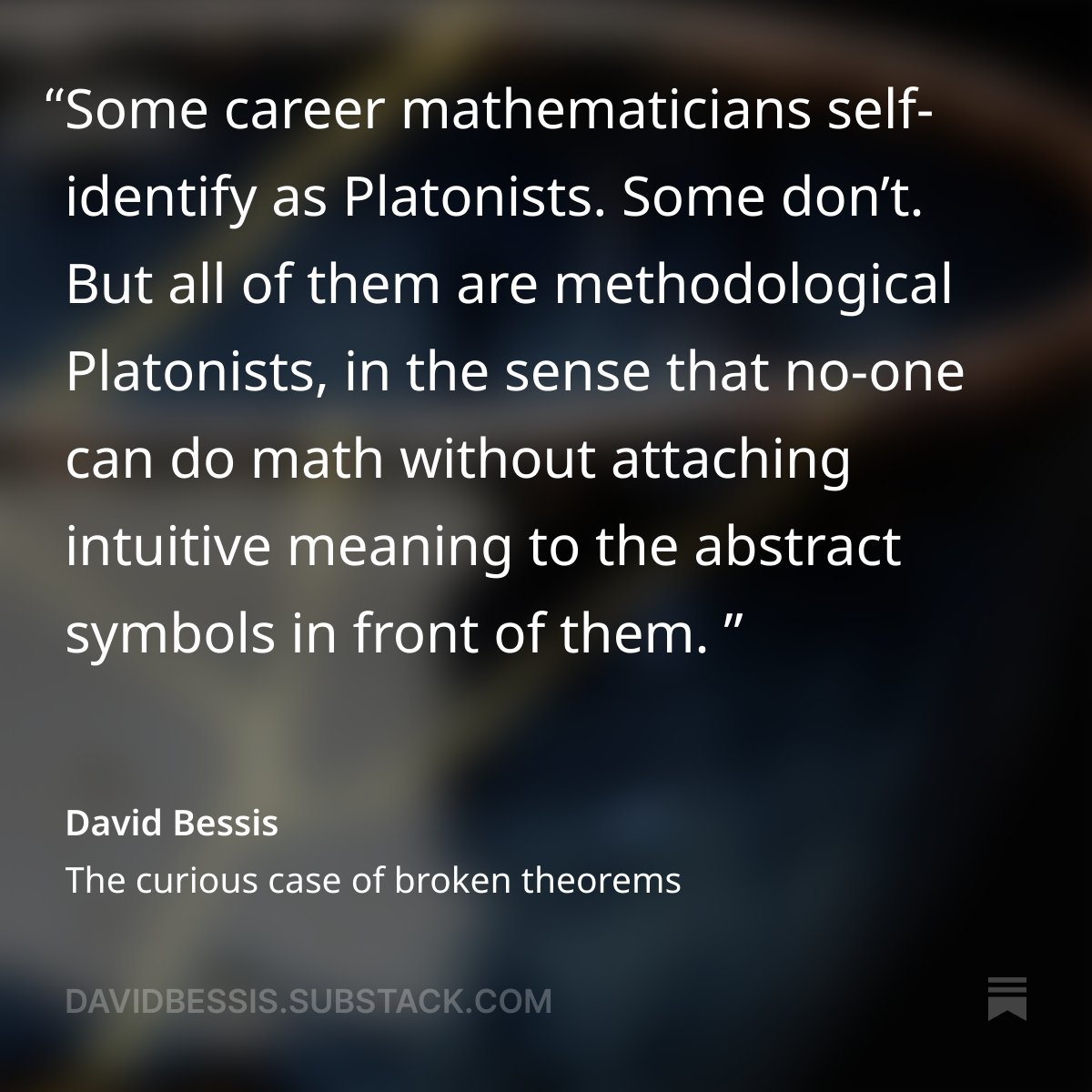 David Bessis tweet media