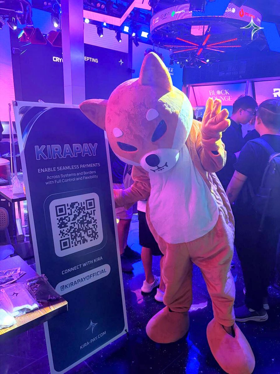 KiraPayOfficial's tweet photo. Khàawp Khun Thailand 🇹🇭 ✨

@block_lounge was pure energy  - 400+ builders, creators & dreamers all in one place!

From #Web3 innovations to fun moments with $PEPE & $SHIBA 🐸😂, we loved being part of it.

Special thanks to @9CATGROUP, @0xRememberUs, @CoinKami, and @MasterAstroNeko for hosting such a fun night to remember. 💫 Let’s keep building the future with #KIRAPAY 🚀

#Web3Builders #CryptoPayments #BuildWithKIRAPAY