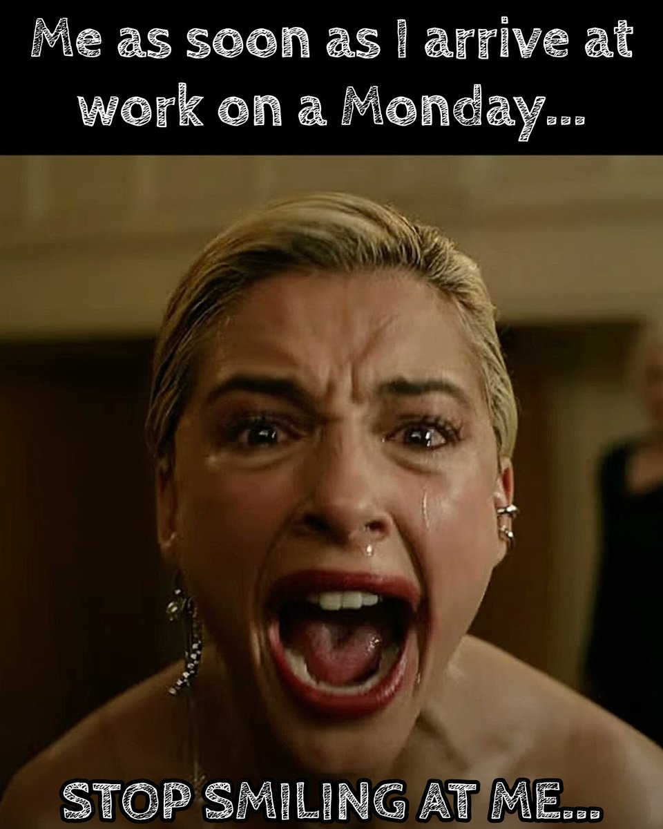 I wish people would leave me alone on Mondays...