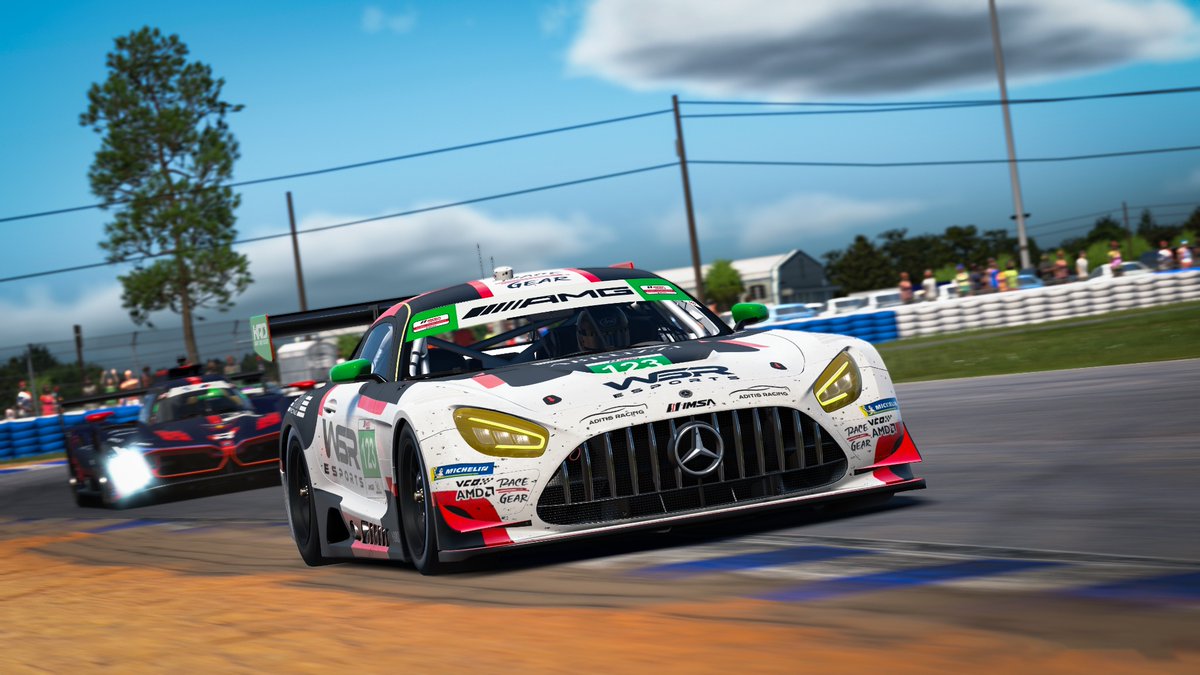 A strong P4 for our @aditis_racing by WSR Mercedes in the IMSA Esports Global Championship yesterday! Great team pace and execution led to this result for Martin Kadlečík and Lukáš Přáda. Our number 123 Mercedes was unfortunately caught up in some incidents early on and was out
