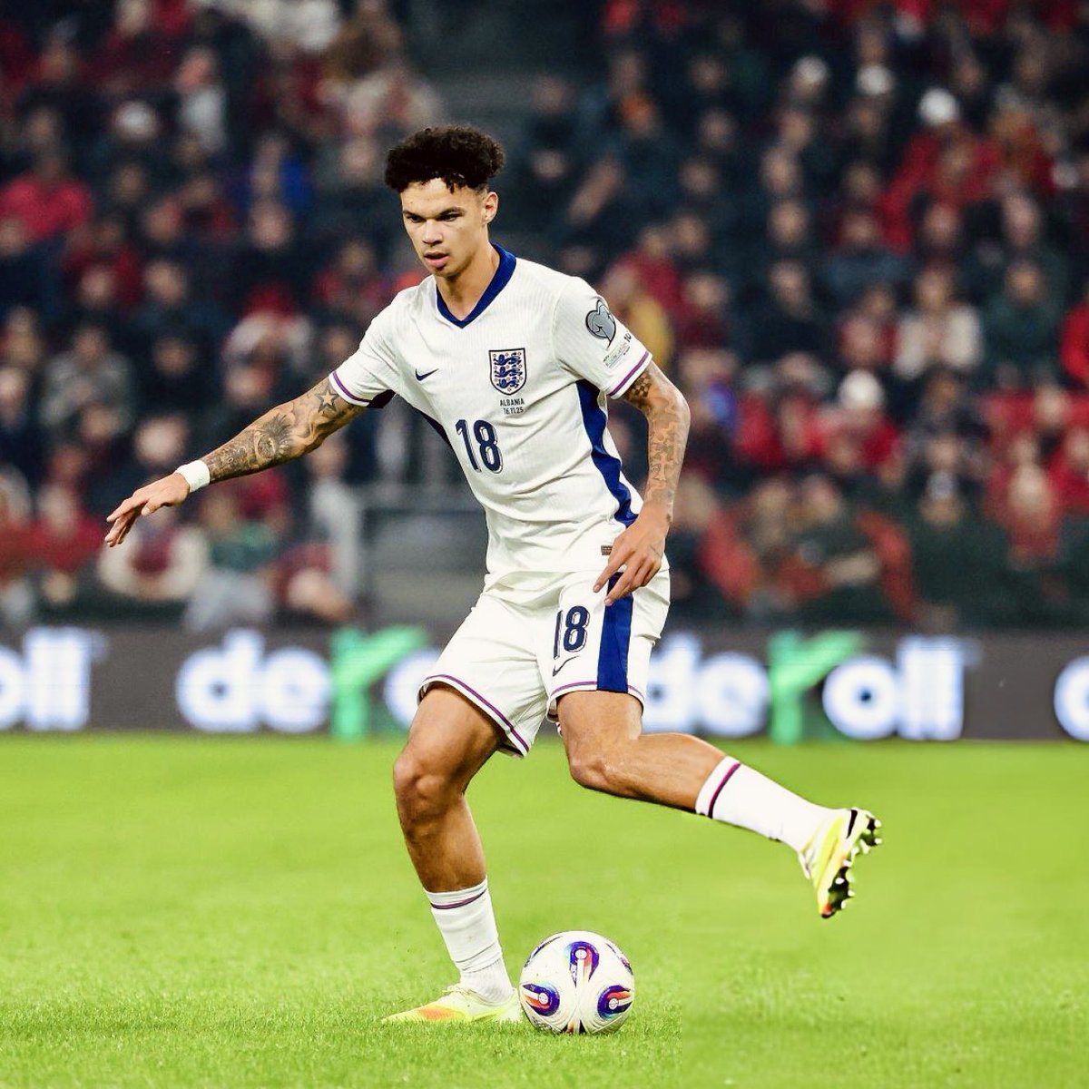 🔝 The perfect international break!

🦁 Another 90 minutes with England for Nico O'Reilly, rounding off a perfect week with two full matches, two victories and two clean sheets on the road to the 2026 World Cup.