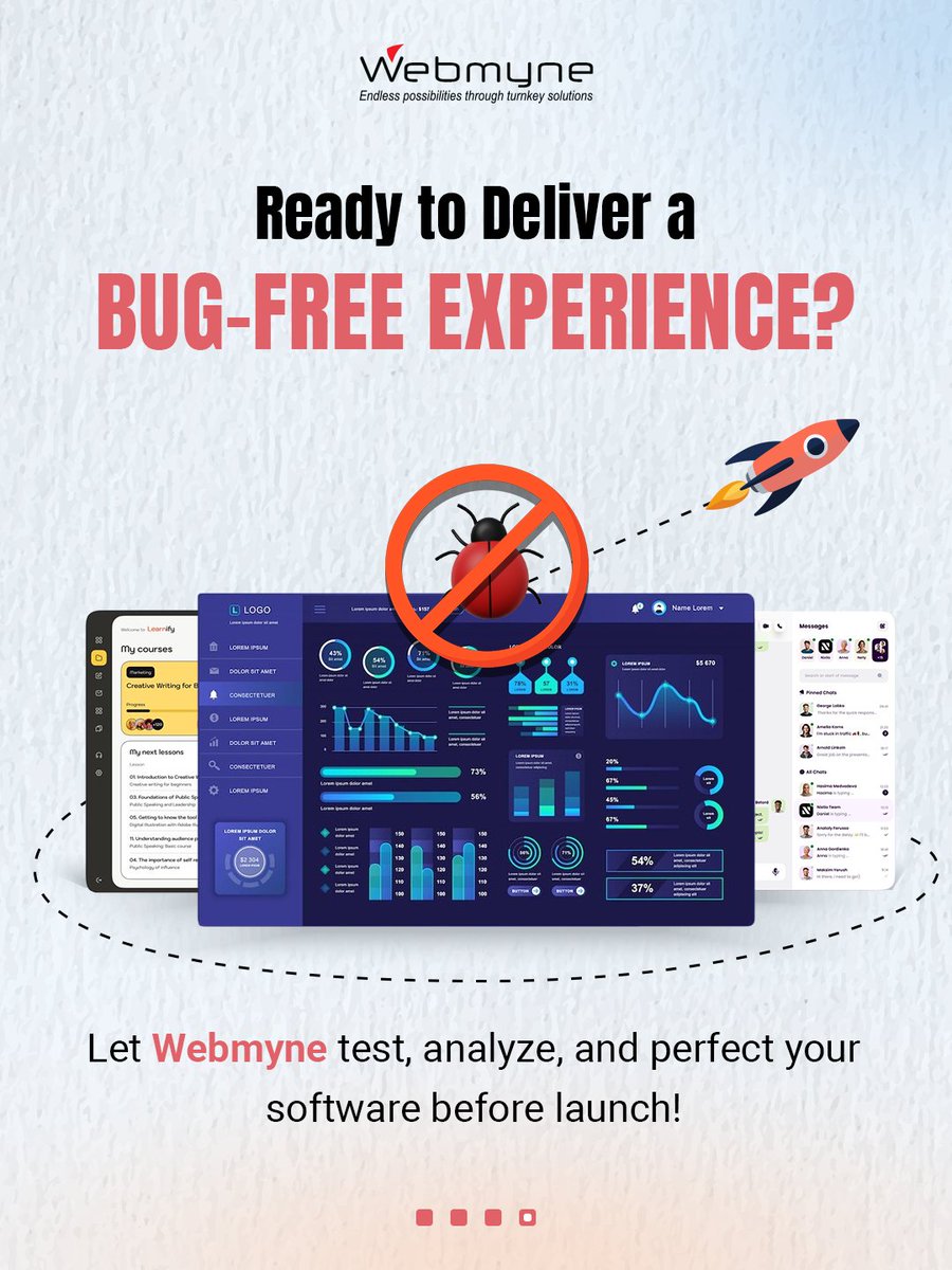 webmynecom's tweet image. Quality isn’t optional. Our QA testing makes your software flawless, fast, and secure. 🚀

👉 Need bug-free performance? DM us now!

#SoftwareTestingExperts #QAServices #softwaretestingtips  #QualityAssurance