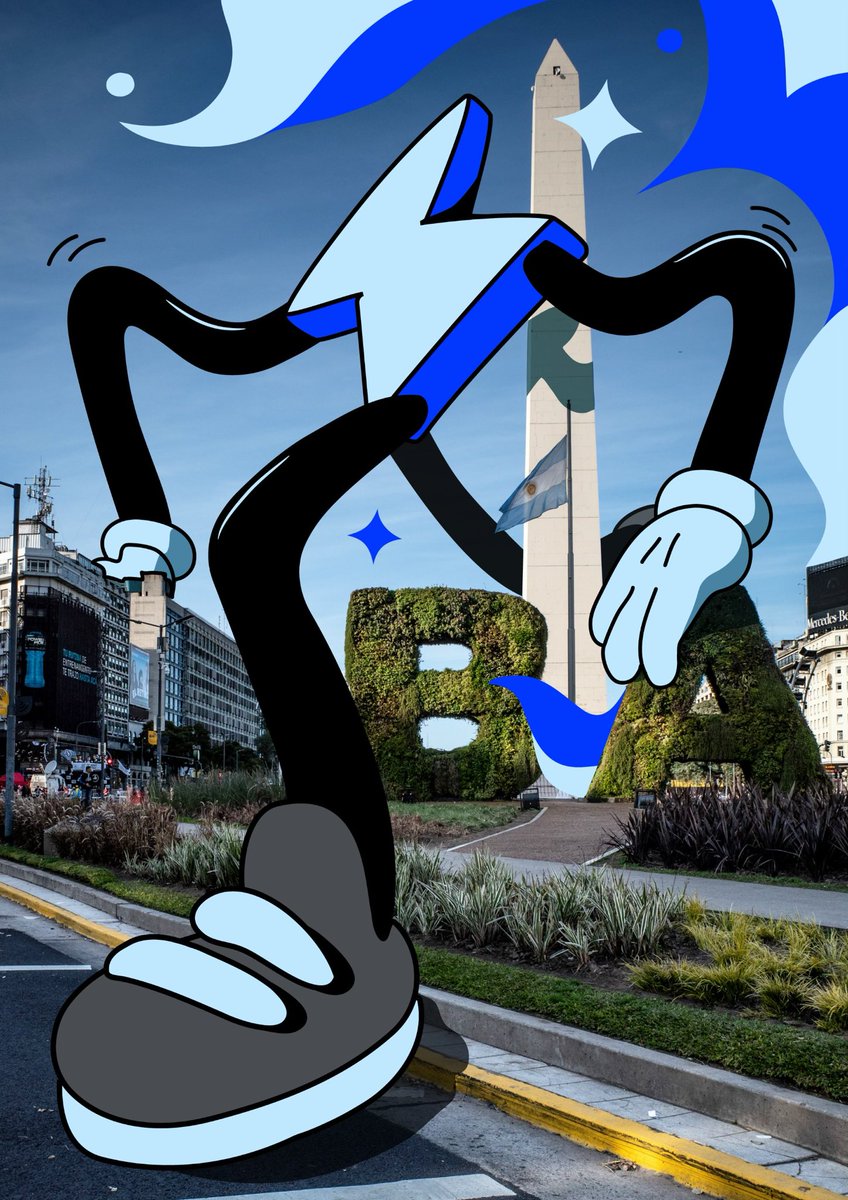 The city said buen día
We say GM 🇦🇷