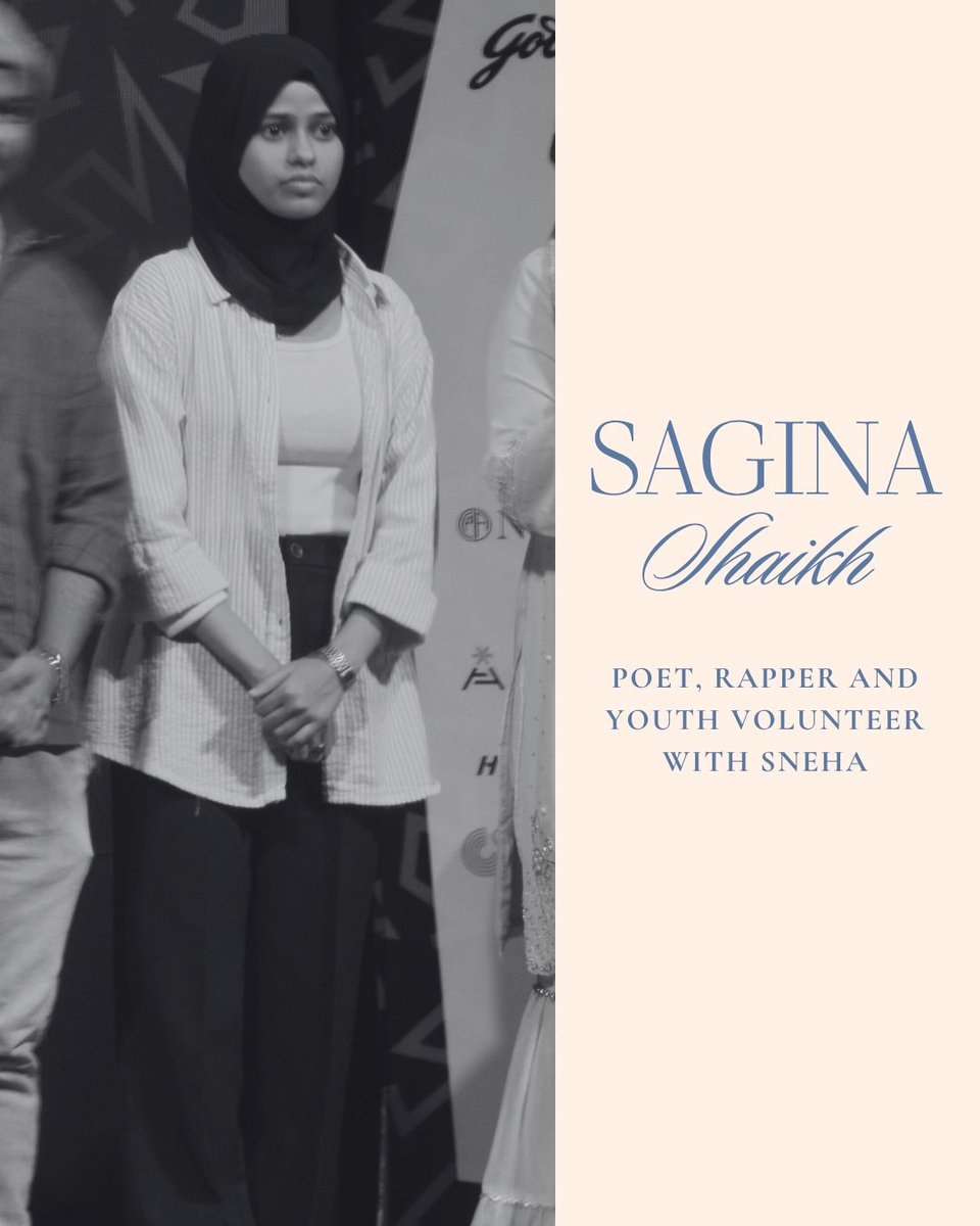 SNEHAmumbai's tweet image. The two girls shared their original poems (one in marathi and one as a rap) voicing their inner struggles and visions for the future. 
This event was a testament to courage, self-expression, and the power of giving young people a platform.  

#PoetryForChange #ArtAndExpression