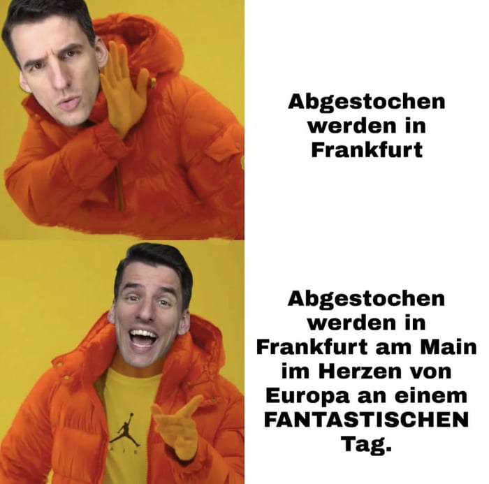 Man muss alles nur positiv sehen!