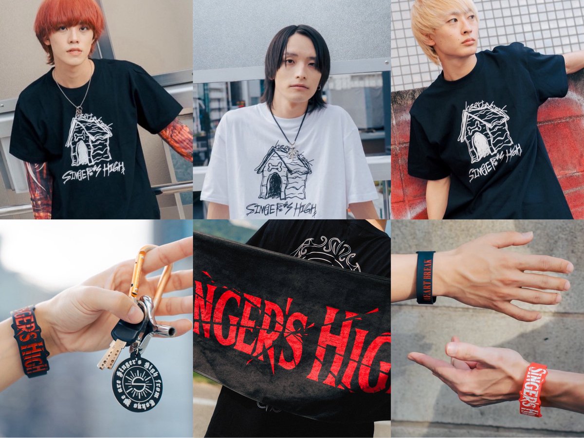 サイン入りTシャツ HIGH SINGER'S